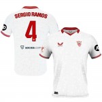 Günstige Fußballtrikots Sevilla FC Sergio Ramos 4 Heimtrikot 2023-24 Kurzarm